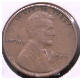 1909 VDB LINCOLN CENT VF