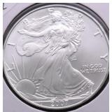 2007 SILVER EAGLE GEM