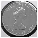 1988 CANADA MAPLE LEAF GEM