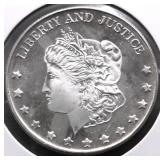 1 OZ .999 SILVER ROUND