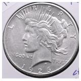 1926 CHOICE BU PEACE DOLLAR