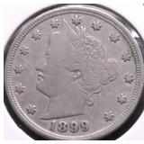 1899 V NICKEL F