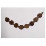 COIN BRACELET  8"