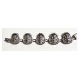 VINTAGE STERLING SILVER BRACELET 2 OZ