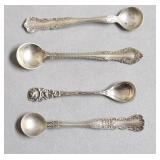 4 SALT SPOONS