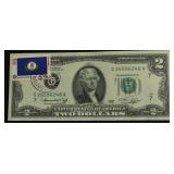 FIRST DAY COVER FEDERAL RESERVE NOTE CH BU