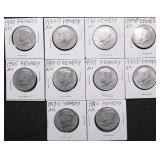 KENNEDY HALF DOLLARS
