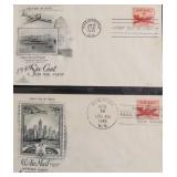 FIRST DAY ISSUE  MANS FIRST FLIGHT/6 CENT AIR MAIL