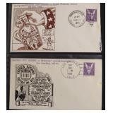 2 1943 MIITARY POST MAILING