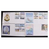 4 BRITISH VIRGIN ISLANDS OFFICIAL FIRST DAY COVERS