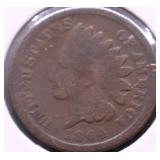 1864 INDIAN HEAD CENT G