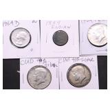 GROUP OF US COINS