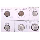 GROUP OF US COINS