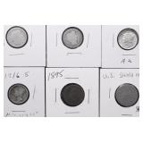 GROUP OF US COINS
