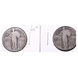 TWO STANDING QUARTERS