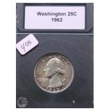 1962 GEM PROOF WASHINGTON QUARTER