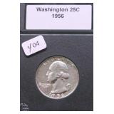 1956 GEM PROOF WASHINGTON QUARTER
