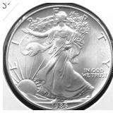 1986 SILVER EAGLE GEM