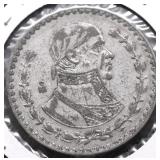 SILVER PESO   XF