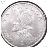 1966 PANAMA CHOICE BU SILVER BALBOA PQ