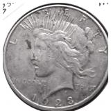1923 s PEACE DOLLAR XF
