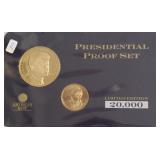 PRESIDENTIAL PROOF COIN SET
