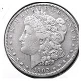 1902 MORGAN DOLLAR XF