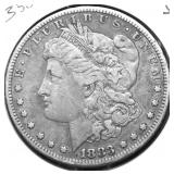 1883 S MORGAN DOLLAR XF