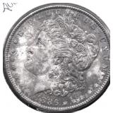 1886 MORGAN DOLLAR AU