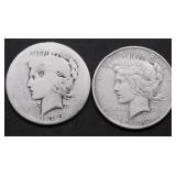 TWO SILVER DOLLARS