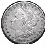 1890 S MORGAN DOLLAR XF