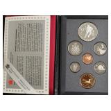 1993 CANADA SILVER PROOF SET W BOX PAPERS PQ