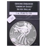 2013 ENHANCHED PROOF SILVER EAGLE