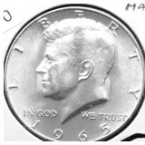 1965 SUPURB GEM KENNEDY HALF DOLLAR