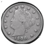 1900 V NICKEL  VF