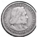 1893 COLUMBIAN EXPO HALF DOLLAR VF