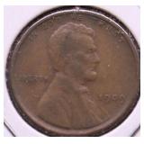 1909 VDB LINCOLN CENT XF