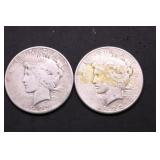 TWO SILVER DOLLARS