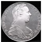 1780 AUSTRIA THALER RESTRIKE GEM BU