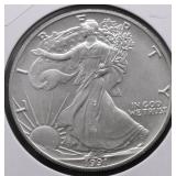1991 SILVER EAGLE GEM