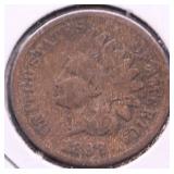 1868 INDIAN HEAD CENT VG