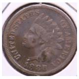 1886 TYPE 1 INDIAN HEAD CENT AU