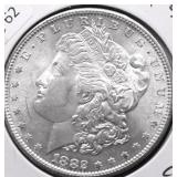 1882 S CHOICE BU MORGAN DOLLAR