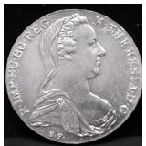 1780 AUSTRIA THALER RESTRIKE GEM BU