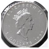 1999 CANADA MAPLE LEAF GEM