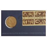BICENTENNIAL MEDAL FIRST DAY COVER