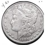 1900 MORGAN DOLLAR VF