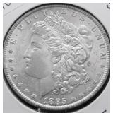 1885 O GEM BU MORGAN DOLLAR
