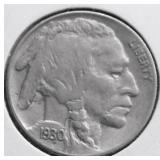 1930 S BUFFALO NICKEL AU