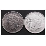 TWO SILVER DOLLARS